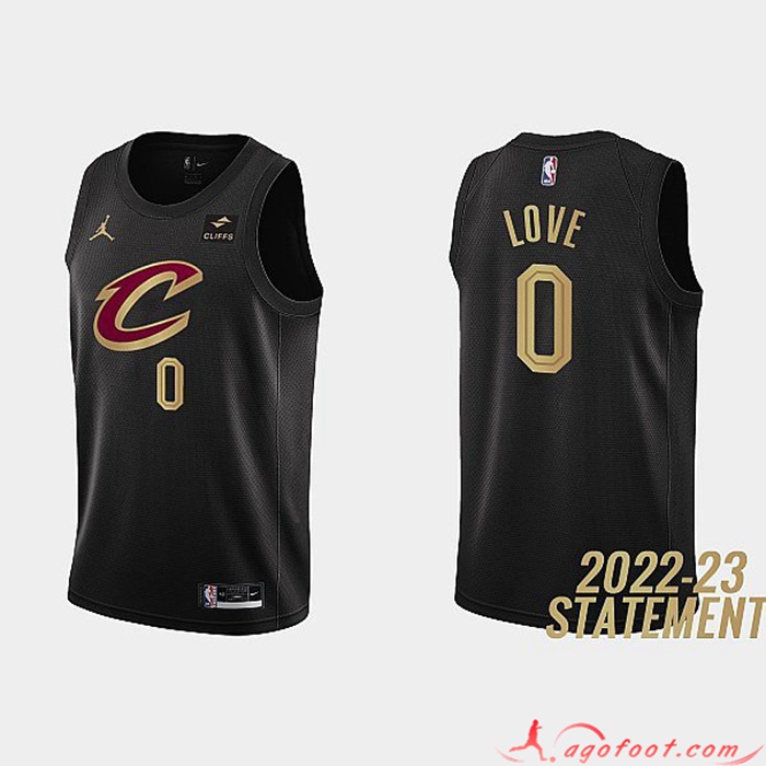 Maillot Cleveland Cavaliers (LOVE #0) 2022/23 Noir