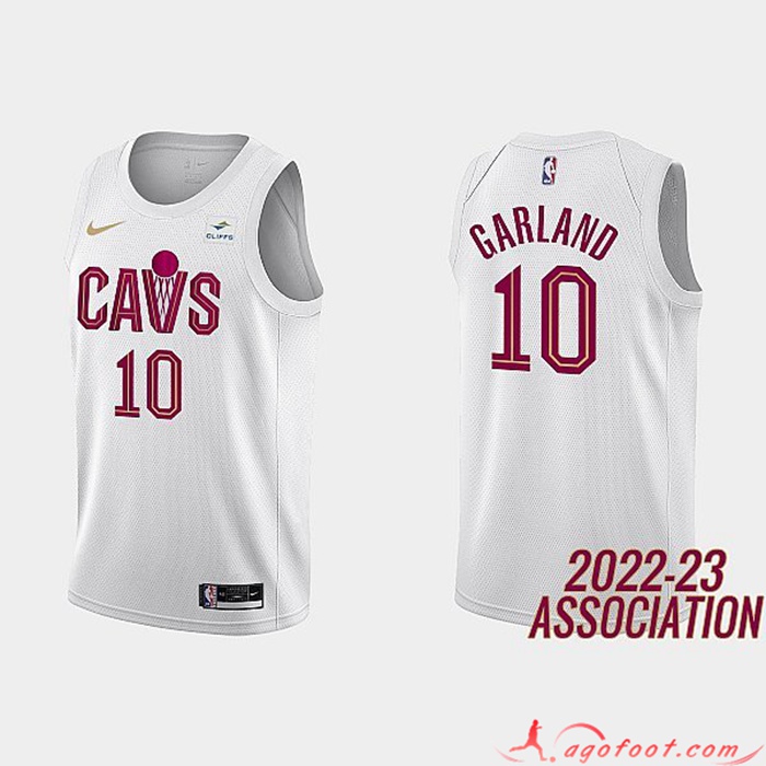 Maillot Cleveland Cavaliers (GARLAND #10) 2022/23 Blanc