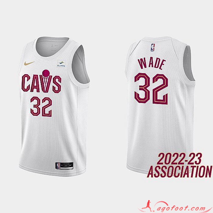 Maillot Cleveland Cavaliers (RUBIO #99) 2022/23 Blanc