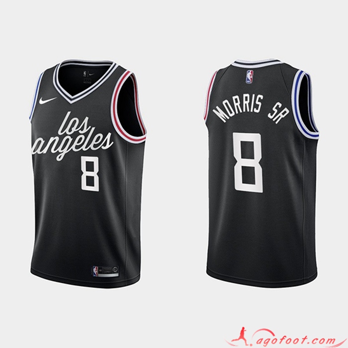 Maillot Los Angeles Clippers (MORRIS SR #8) 2022/23 Noir