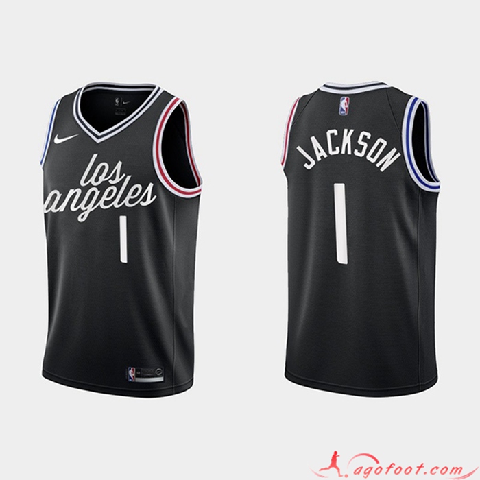Maillot Los Angeles Clippers (JACKSON #1) 2022/23 Noir