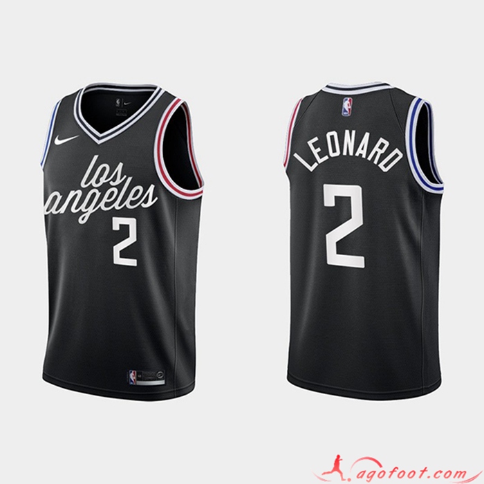 Maillot Los Angeles Clippers (LEONARD #2) 2022/23 Noir