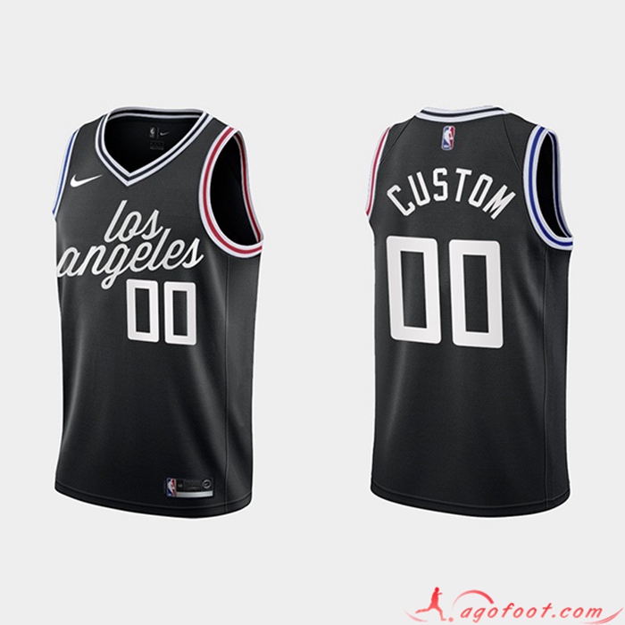 Maillot Los Angeles Clippers (CUSTOM #00) 2022/23 Noir
