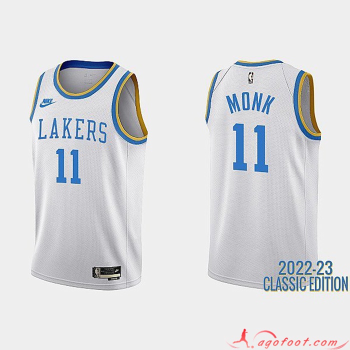 Maillot Los Angeles Lakers (MONK #11) 2022/23 Blanc