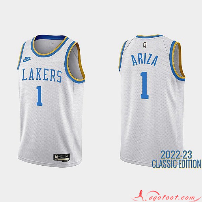 Maillot Los Angeles Lakers (ARIZA #1) 2022/23 Blanc