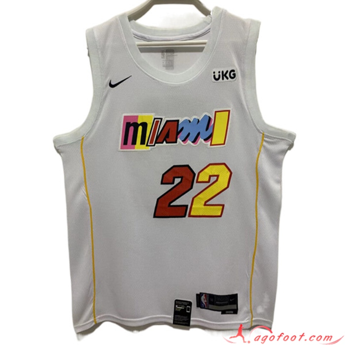 Maillot Miami Heat (BUTLER #22) 2022/23 Blanc