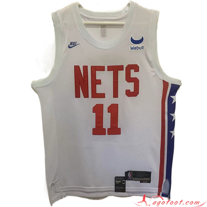Maillot Brooklyn Nets (IRVING #11) 2022/23 Blanc