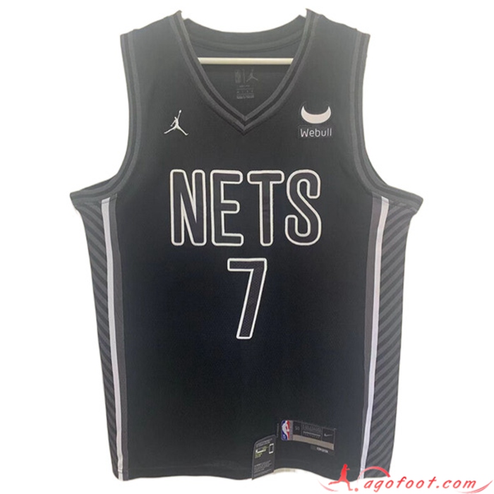 Maillot Brooklyn Nets (DURANT #7) 2022/23 Noir