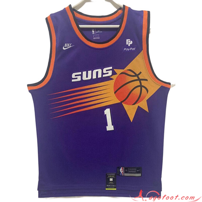 Maillot Phoenix Suns (BOOKER #1) 2022/23 Pourpre