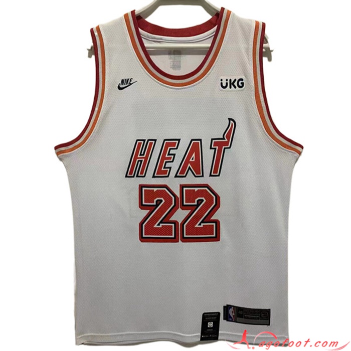 Maillot Miami Heat (BUTLER #22) 2022/23 Blanc