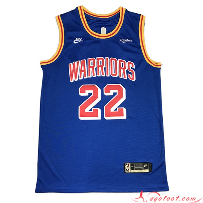 Maillot Golden State Warriors (WIGGINS #22) 2022/23 Bleu