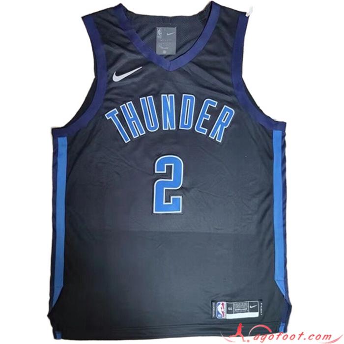 Maillot Oklahoma City Thunder (GILGEOUS-ALEXANDER #2) 2022/23 Noir