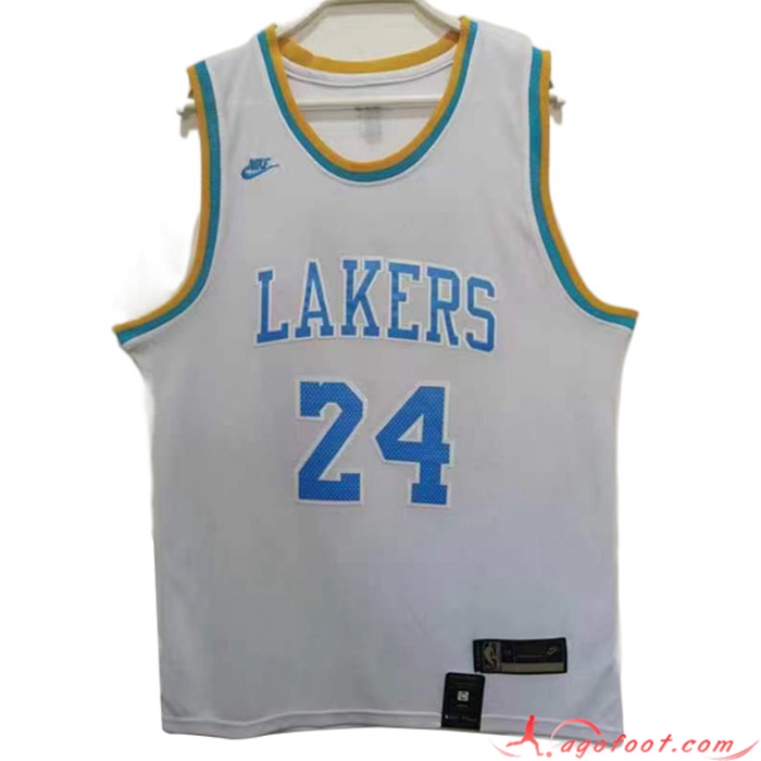 Maillot Los Angeles Lakers (BRYANT #24) 2022/23 Blanc
