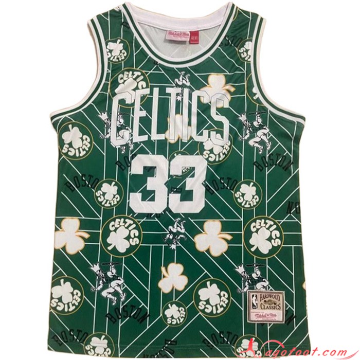 Maillot Boston Celtics (BIRD #33) 2022/23 Vert
