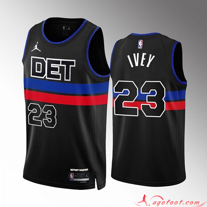 Maillot Detroit Pistons (IVEY #23) 2022/23 Noir