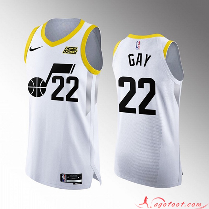 Maillot Utah Jazz (GAY #22) 2022/23 Blanc