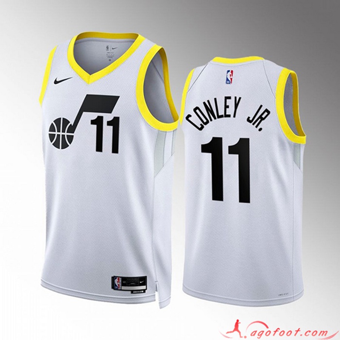 Maillot Utah Jazz (CONLEY JR. #11) 2022/23 Blanc