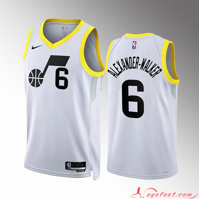 Maillot Utah Jazz (ALEXANDER-WALXER #6) 2022/23 Blanc