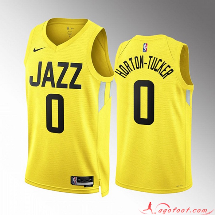 Maillot Utah Jazz (HORTON-TUCKER #0) 2022/23 Jaune