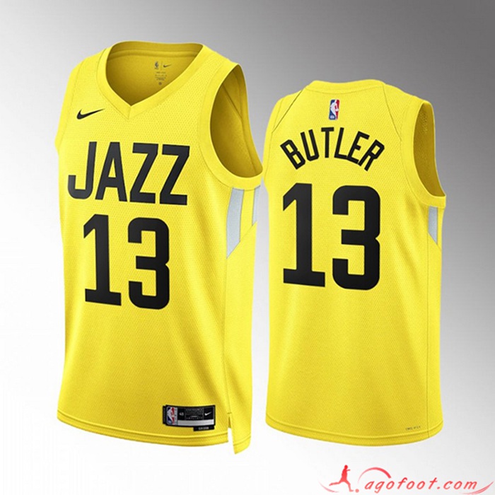 Maillot Utah Jazz (BUTLER #13) 2022/23 Jaune