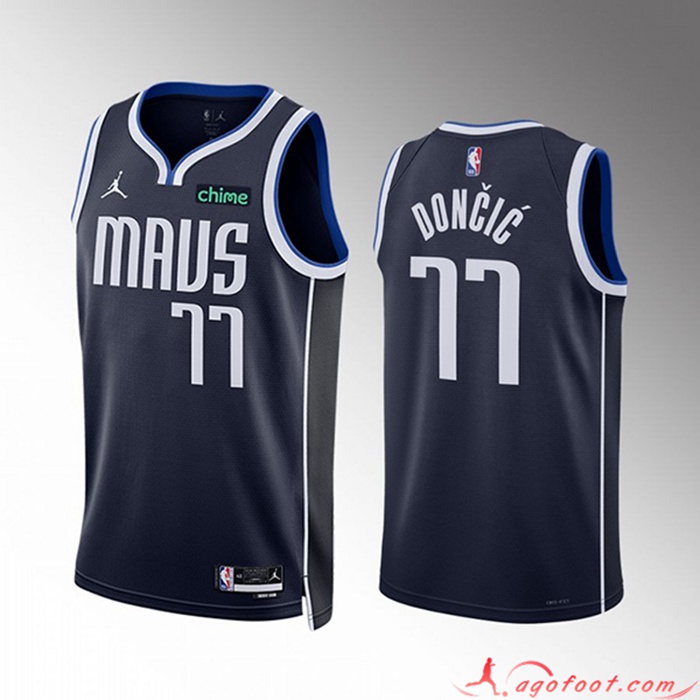Maillot Dallas Mavericks (DONČIĆ #77) 2022/23 Bleu Marine