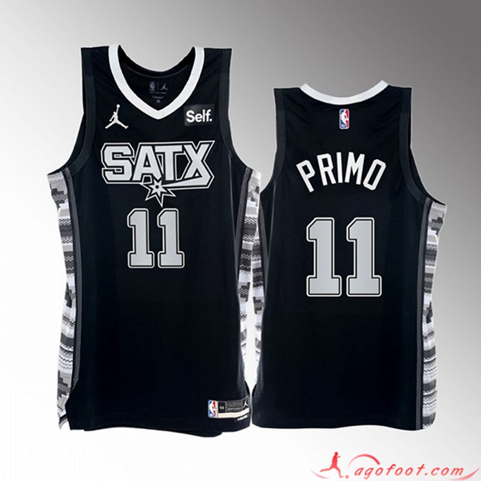 Maillot San Antonio Spurs (PRIMO #11) 2022/23 Noir
