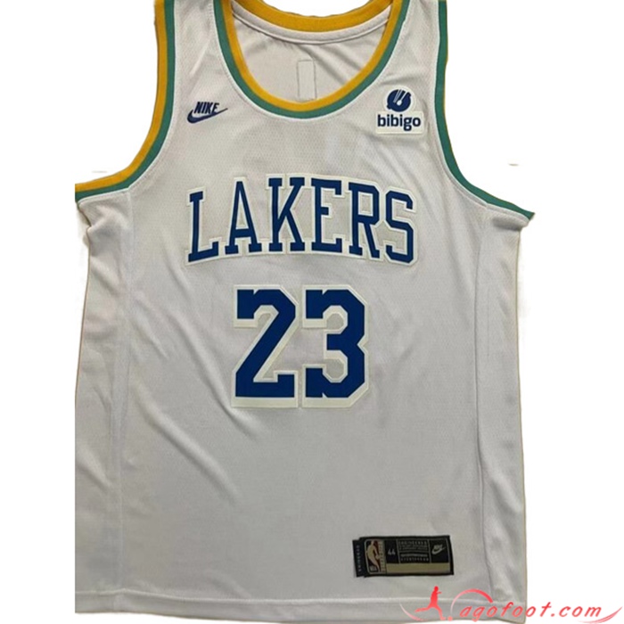 Maillot Los Angeles Lakers (JAMES #23) 2022/23 Blanc