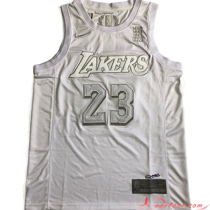 Maillot Los Angeles Lakers (JAMES #23) 2022/23 Blanc