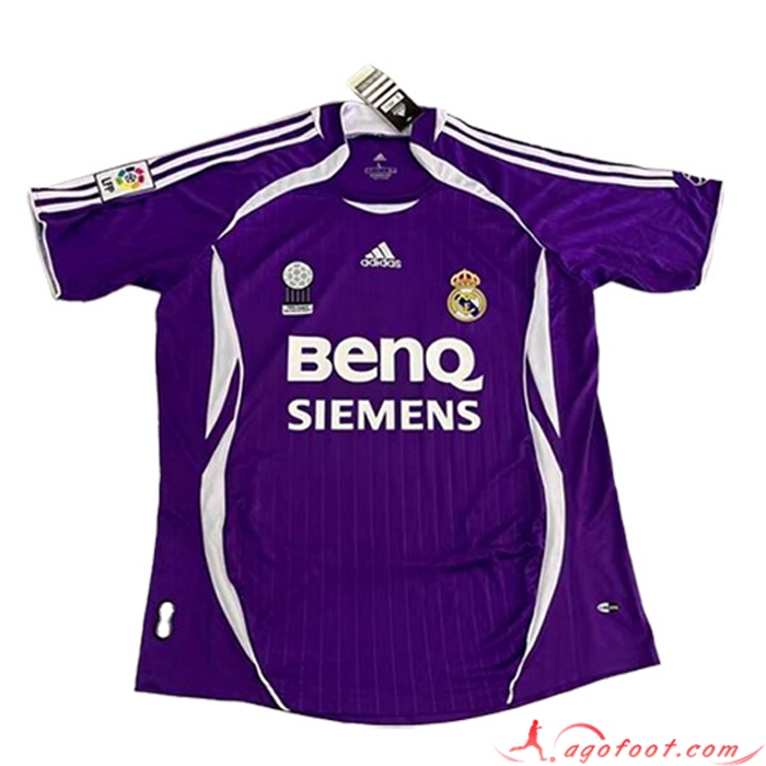 Maillot de Foot Real Madrid Retro Gardien de But 2006/2007