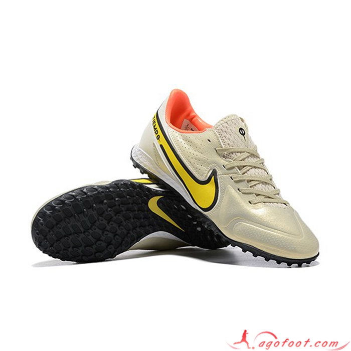Nike Chaussures de Foot Tiempo Legend 9TF Champagne