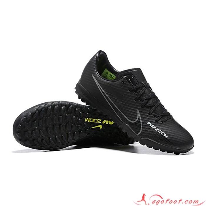 Nike Chaussures de Foot Air Zoom Mercurial Vapor- XV Academy TF Noir