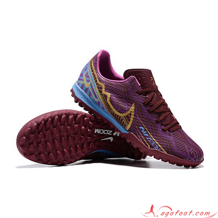 Nike Chaussures de Foot Air Zoom Mercurial Vapor- XV Academy TF Pourpre