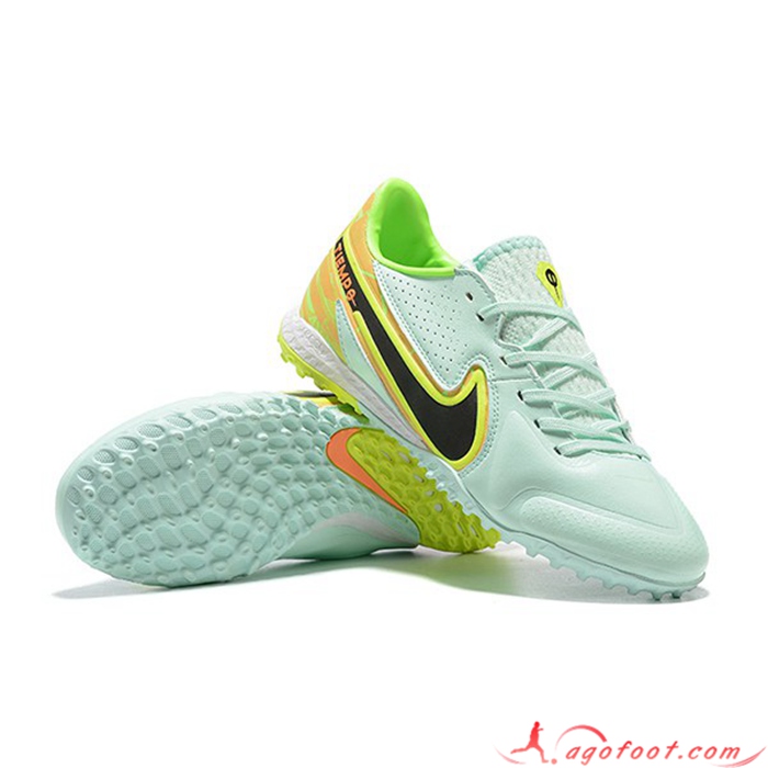 Nike Chaussures de Foot Tiempo Legend 9TF Vert