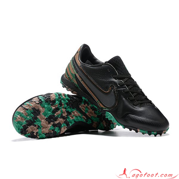Nike Chaussures de Foot Tiempo Streetgato Noir