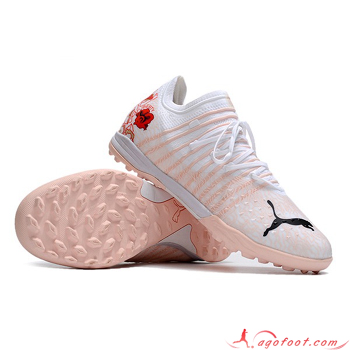 PUMA Chaussures de Foot Future Z 1.3 Instinct Blanc/Orange