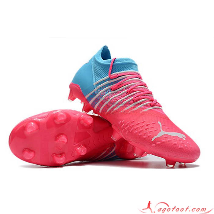 PUMA Chaussures de Foot Future Z 1.3 Instinct Rose/Bleu
