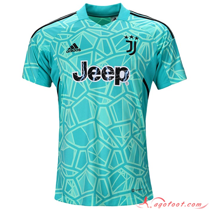 Nouveau Maillot de Foot Juventus Gardien de But Vert 2022/2023