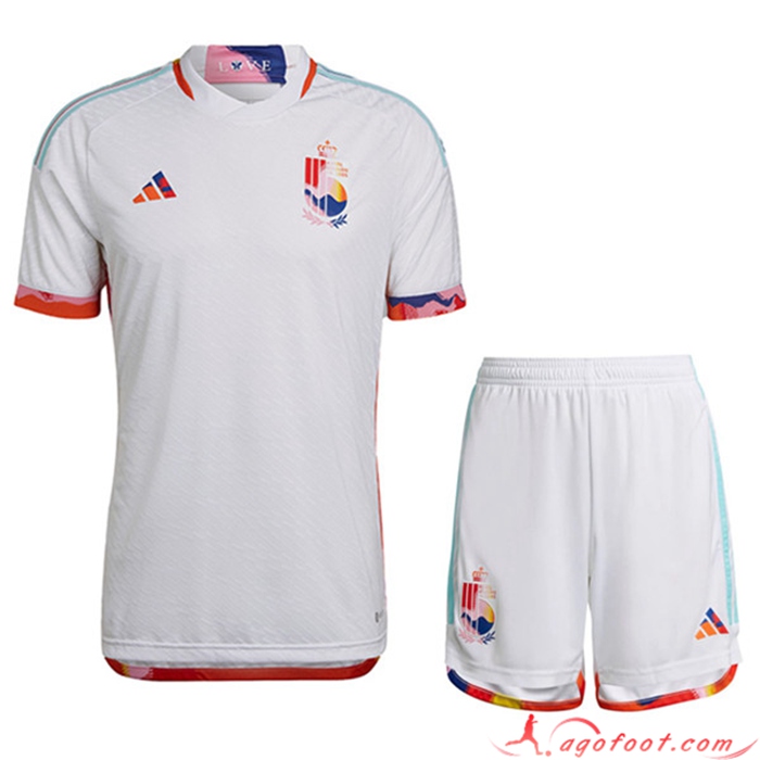 Ensemble Maillot Foot Belgique Exterieur + Short 2022/2023
