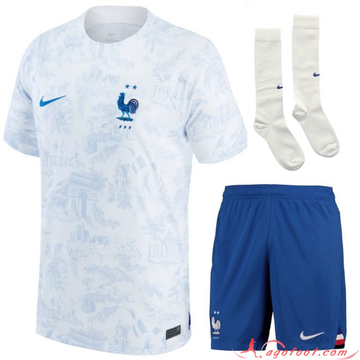 Ensemble Maillot Foot France Exterieur (Short + Chaussettes) 2022/2023
