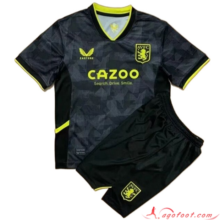 Nouveau Maillot de Foot Aston Villa Enfant Third 2022/2023