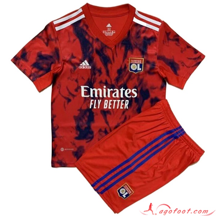 Nouveau Maillot de Foot Lyon Enfant Third 2022/2023