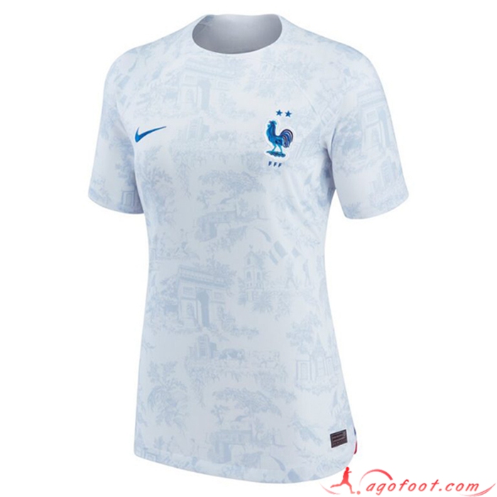 Maillot de Foot France Femme Exterieur 2022/2023