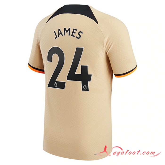 Maillot de Foot Chelsea (JAMES #24) 2022/2023 Third