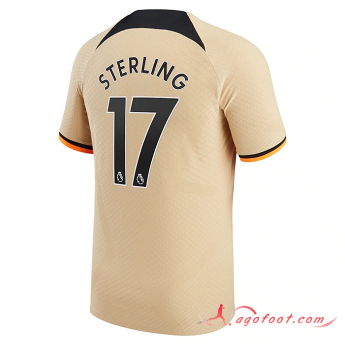 Maillot de Foot Chelsea (STERLING #17) 2022/2023 Third