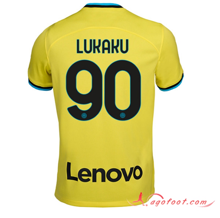 Maillot de Foot Inter Milan (LUKAKU #90) 2022/2023 Third