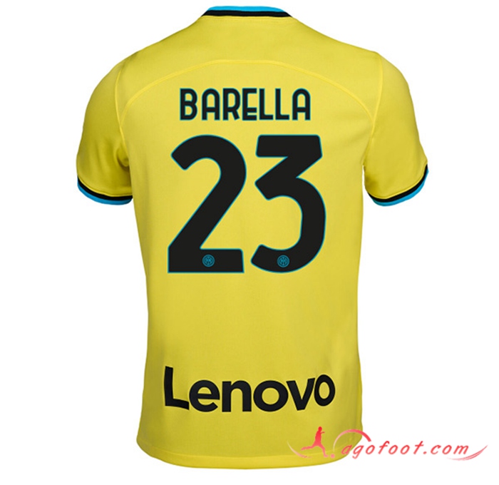 Maillot de Foot Inter Milan (BARELLA #23) 2022/2023 Third