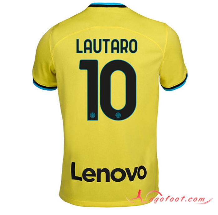 Maillot de Foot Inter Milan (LAUTARO #10) 2022/2023 Third
