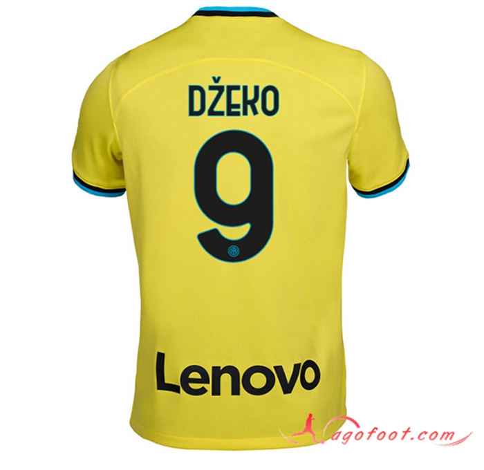 Maillot de Foot Inter Milan (DŽEKO #9) 2022/2023 Third