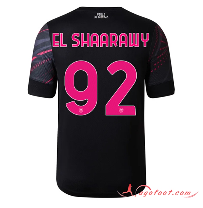 Maillot de Foot As Rome (EL SHAARAWY #92) 2022/2023 Third