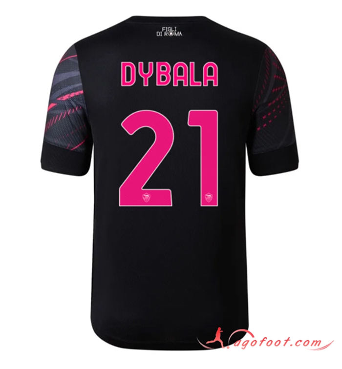 Maillot de Foot As Rome (DYBALA #21) 2022/2023 Third